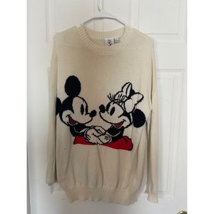 Mickey and Minnie knit sweater